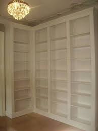 Bucherwand Bibliothek Bucherschrank Bucherregal Massivholz Weiss 3m Breit Bucherschrank Regal Bucherwand