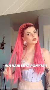 Inh Hair Miya Ponytail Lunarxxprincess An Immersive Guide By Insert Name Here Ponytails Extensions Wigs Hot Tools