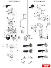 Descaling is a process that helps remove mineral and hard water deposits. Rancilio Silvia Old New Diagram