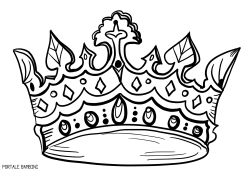 Disegni Di Corone Da Stampare E Colorare Gratis Portale Bambini Crown Coloring Coloringpages Coloringinspiratio Disegno Di Corona Disegni A Mano Colori