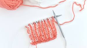 An easy step into brioche knitting! How To Knit Two Color Brioche Stitch