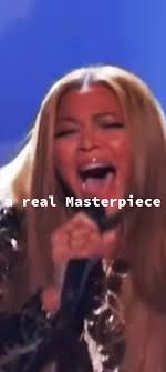 Beyonce Blows Kiss at Stevie Wonder