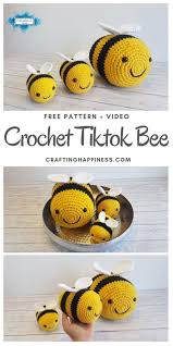 Now bob simetris antivirus software norton vs mcafee. Tiktok Bee Crochet Pattern In 3 Sizes Crafting Happiness