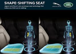 Jul 02, 2019 · jaguar is proud to announce that xj received the highest total quality score in the 22nd annual strategic vision inc. Jaguar Land Rover S New Shape Shifting Seat Of The Future Makes You Think You Re Walking Jlr Corporate Website
