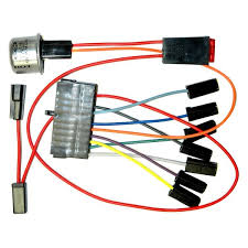 Before installation work affecting the airbag, follow the safety instructions for the remove wiring harness from steering column assembly. Lectric Limited 37618 Steering Column Turn Signal Switch Adapter Harness