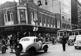 Kresges Main Street Springfield Mass C 1940 Springfield Massachusetts Springfield Street View