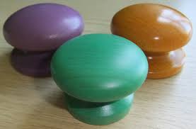 handmade bespoke wooden door knobs