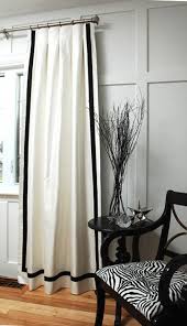 Meridian black and white grommet room darkening window curtain panels, pair 2 pack buffalo check plaid cotton window valances white and black farmhouse design window treatment decor curtains rod pocket valances for black and white shower curtain. 10 Curtains We Love Curtains Custom Drapes Window Treatments