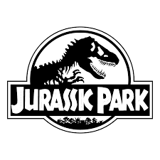 Jurassic park, later also referred to as jurassic world, is an american science fiction media franchise centered on a disastrous attempt to create a theme park of cloned dinosaurs. Jurassic Park Logo Black And White Jurassic Park Logo Jurassic Park Jurassic Park Jeep