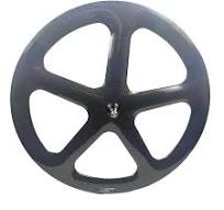 BKSW5] Carbon 5 Spoke Track Wheel 700C Carbon Wheels BIKEDOC