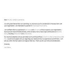 Email cover letter samples that get the results you want. Email Template Simple Job Application Letter Job Cover Letter Letter Of Interest Sample