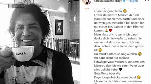 Costa cordalis zum ersten todestag unvergessen! daran denkt daniela katzenberger noch immer. Daniela Katzenberger In Tiefer Trauer Um Costa Cordalis Ihr Herz Ist Gebrochen