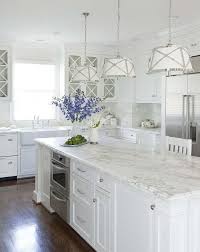 48 Marble Kitchens That Are Beyond Gorgeous White Modern Kitchen White Kitchen Decor Luxury Kitchens