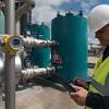 Carbon dioxide turns limewater milky. 1