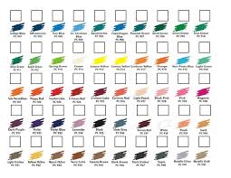 Prismacolor Color Charts Wetcanvas