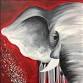 Elephant in Crimson