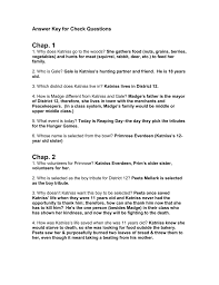 Answer Key For Check Questions