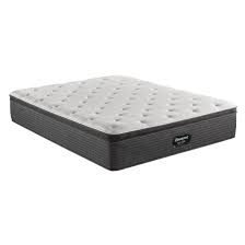 Queen Simmons Beautyrest Silver Level 1 Brs900 Plush Pillow Top 14 75 Inch Mattress