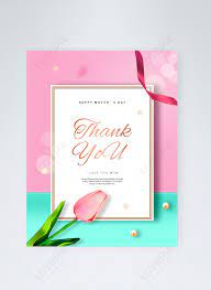 Savesave kad ucapan for later. Color Splicing Warm Holiday Thank You Card Template Image Picture Free Download 465357903 Lovepik Com