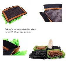 Petneces Pet Snuffle Mat Puzzle Feeder Toy Dog Feeding Mats Dog Smell Training Mat Nose Work Blanket Encourages Natural Forag Dog Smells Dog Feeding Dog Toys