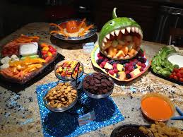 Beach baby shower food have fun with the food at your baby shower, and start with a cute event cake. Under The Sea Baby Shower Undersea Baby Shower Sea Baby Shower Baby Boy Shower