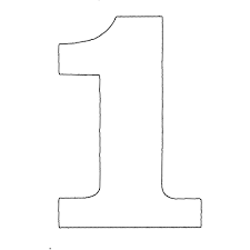 If you are looking for number 3 cake template you've come to the right place. Stencil Number 1 Silhouette Novocom Top