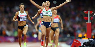The heptathlon replaced the women's pentathlon in the olympic games after 1981. Jessica Ennis Hill Team Gb
