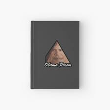 High quality obama prism gifts and merchandise. Obama Prism Spiral Notebook By Hughhamilton Redbubble