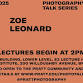 Photography Talk Series - Zoe Leonard event image
