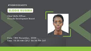 TheBRIDGEMeets Elodie Rusera, Chief Skills Officer at Rwanda Development  Board (RDB) - YouTube
