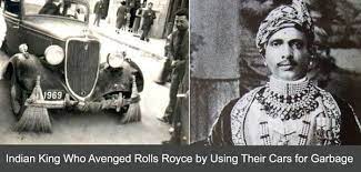 Maybe you would like to learn more about one of these? Indian King Who Bought Rolls Royce Cars And Used Them For Garbage Indian King Rolls Royce Royce