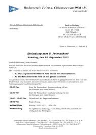 2 zimmer wohnung zu vermieten töging am inn kaltmiete: Ruderverein Prien A Chiemsee Von 1990 E V