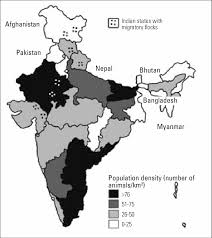 City size and population density. Map Showing The Population Density Of Small Ruminants In Various Indian Download Scientific Diagram