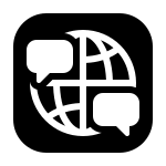 Download this vector message icon, message icons, message, bubble transparent png or vector file for free. 100 Free Black White Ios 14 App Icons For Iphone Home Screen My Blog