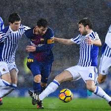 With goals from gerard pique, . Real Sociedad V Barcelona La Liga As It Happened Football The Guardian