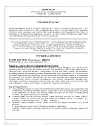 professional executive assistant resume