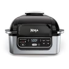 Ninja Foodi 5 In 1 Indoor Grill With Air Fryer Roast Bake Dehydrate In 2020 Indoor Electric Grill Indoor Grill Ninja Kitchen