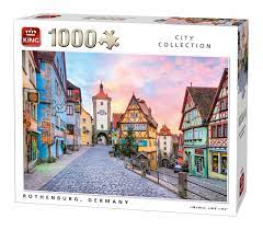 Top selection of 2021 1000 piece jigsaw puzzles, toys & hobbies, puzzles, home & garden, sports & entertainment and more for 2021! Buy King Rothenburg Germany Jigsaw Puzzle 1000 Pieces