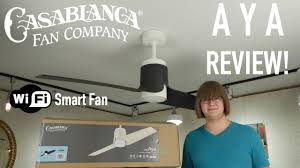 See pictures of unique and custom built fans. Product Review Casablanca Aya Wifi Smart Ceiling Fan Youtube