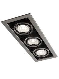 These fixtures are installed through a small opening Bazz Cube Led Cl313ab 3 Led Lights Brushed Chrome Recessed Light Price Match Guarantee Bestledz Com