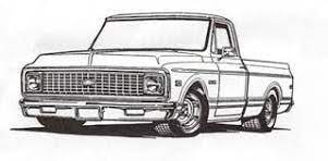 Super coloring free printable coloring pages for kids coloring sheets free colouring book illustrations printable pictures clipart black and white pictures line art and drawings. Classic Chevy Truck Clipart Google Search Classic Chevy Trucks Chevy Trucks Chevy