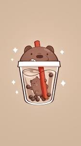  Brown Wallpapers Wallpaperbackgrounds Wallpaperiphone Aesthetic Webarebears Grizzlybear We Bare Bears Wallpapers Cute Panda Wallpaper We Bear Bears