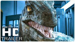 Plusieurs parasaurolophus galopent lors de la scène du safari. Jurassic World 2 Fallen Kingdom Final Trailer 2018 Youtube