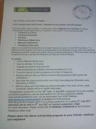 All undergraduate programmes are eligible. 2021 Kcb 2jiajir Scholarship Open For Application Youth Village Kenya