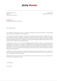 Some job seekers desire an art therapy position while others may be more flexible and are sample cover letter. Recreation Therapist Cover Letter Example Kickresume