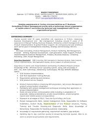 manoj resume business consulting