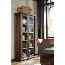 Dining chairs ashley dining room dining room decor dining room home farmhouse dining zenfield bedroom bench. D670 70 Ashley Furniture Zenfield Charcoal Dining Room Curio