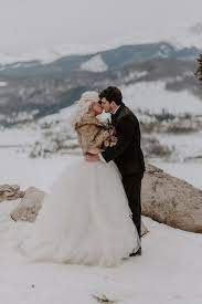 Snow Covered Self Solemnizing Elopement In Breckenridge Co Brooke Cam Wandering Weddings Winter Mountain Wedding Colorado Winter Wedding Mountain Wedding Colorado