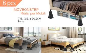 Scegli la qualità e la professionalità bricoman, senza rinunciare al miglior prezzo. Moveonstep Rialzi Per Mobili Letti Tavoli Supporti Regolabili 7 5 13 E 20 5cm Piedini Rialzi Per Mobili Supportano Fino A 600 Kg 8 Pezzi Nero Amazon It Casa E Cucina