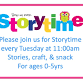 Storytime event image